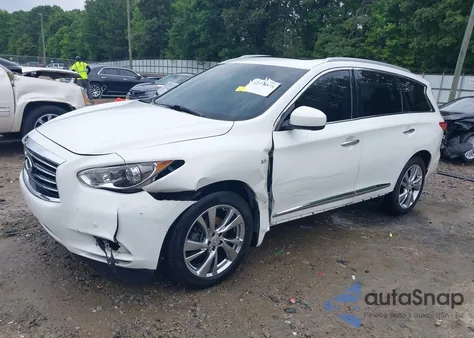 2014 Infiniti Qx60 z USA, uszkodzony, nr VIN 5N1AL0MM4EC505646